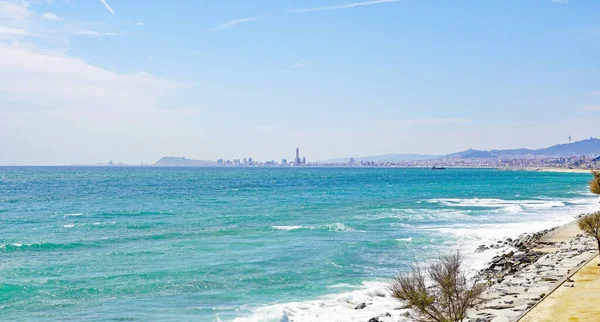 Costa Del Maresme Provincia Barcelona Cataluña España Europa — Foto de Stock