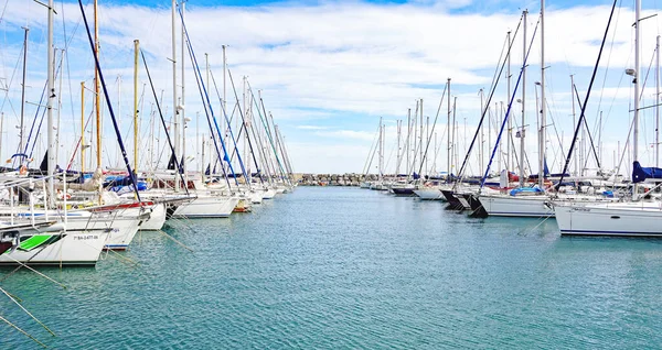 Marina Van Premia Mar Barcelona Catalunya Spanje Europa — Stockfoto