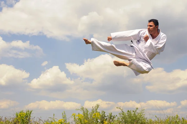 Teacher shitoryu karate-do — Stock Photo, Image