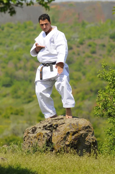 Teacher shitoryu karate-do — Stock Photo, Image