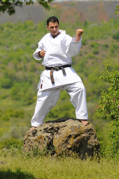 Teacher shitoryu karate-do — Stock Photo, Image