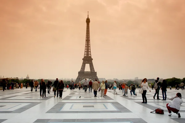 Wieża Eiffel, Paryż, — Zdjęcie stockowe