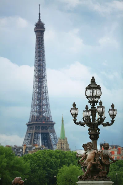 Wieża Eiffel, Paryż, — Zdjęcie stockowe