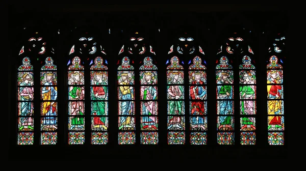 Janela de Notre Dame — Fotografia de Stock