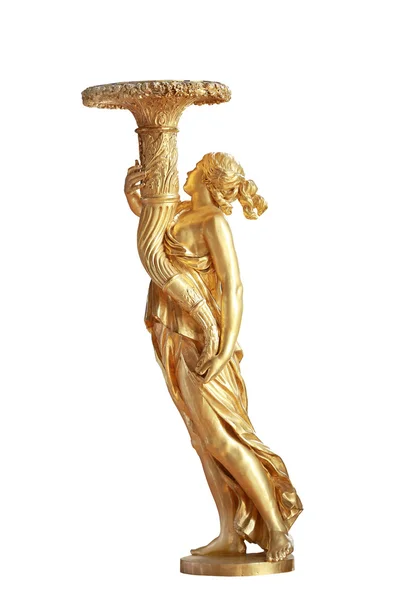 Arany szobor — Stock Fotó