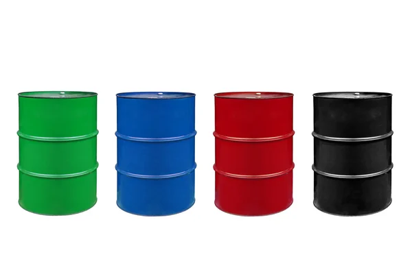 Colorful barrels — Stock Photo, Image
