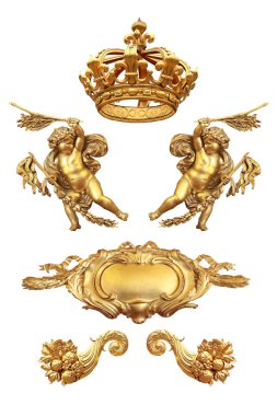 versailles Kalesi'ne altın detay