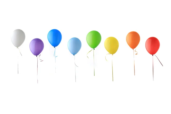 Ballons brillants de couleur — Photo