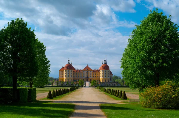 2022 Castillo Moritzburg Castillo Barroco Moritzburg Sajonia Alemania — Foto de Stock