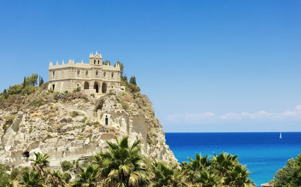 Kostel Santa maria v tropea — Stock fotografie