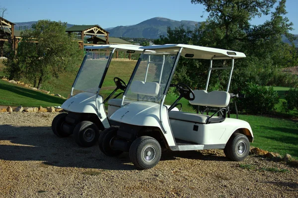 Golf carts — Stock Photo, Image