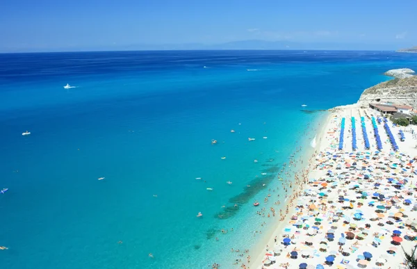 Tropea beach — Stockfoto