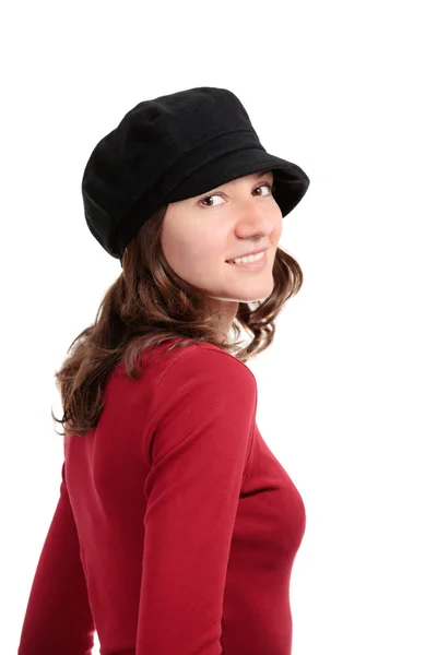 Portrait of casual young woman — Stock Photo, Image