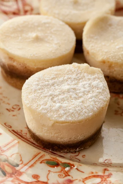 Mini New York Cheesecakes — Stok fotoğraf