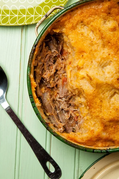 Pastel de cordero con especias — Foto de Stock