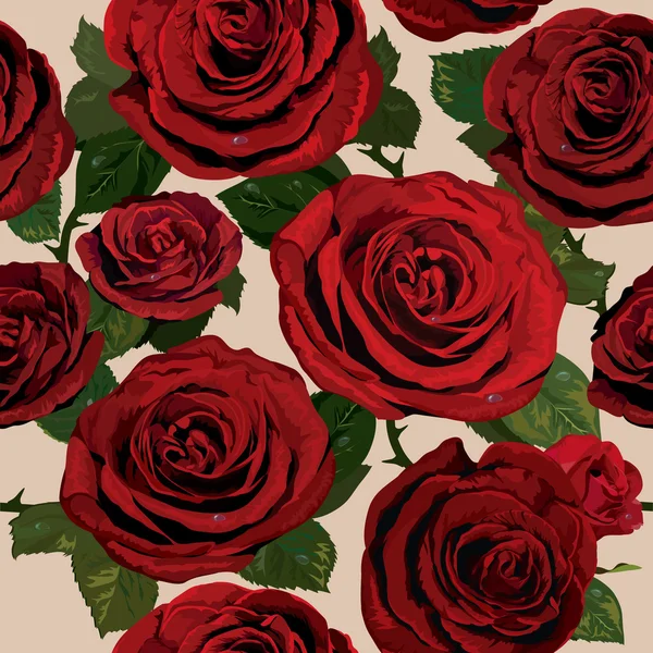 Roses rouges — Image vectorielle