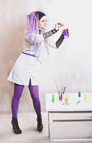 Chemist woman — Stock Photo, Image