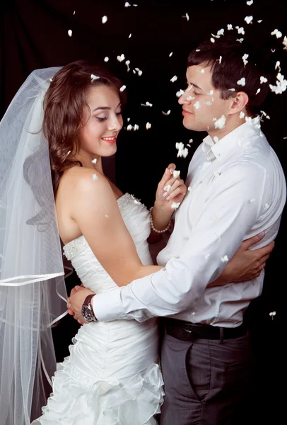 Groom and bride. — Stock Photo, Image