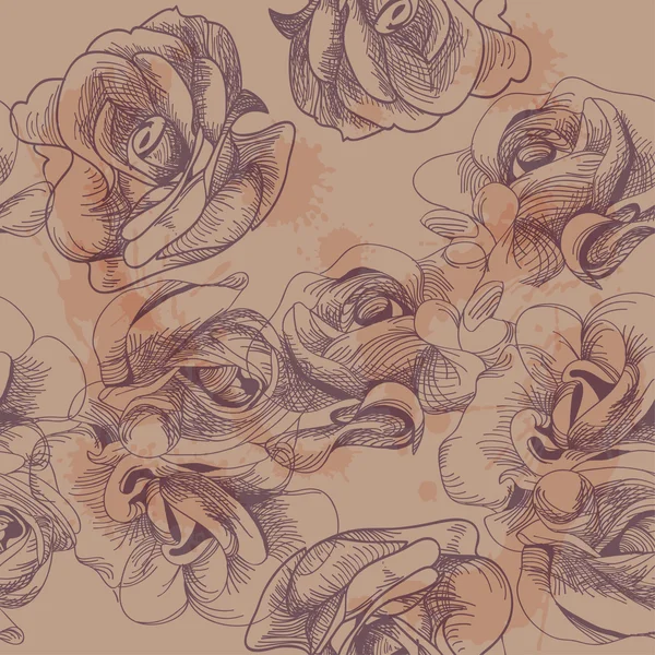 Motif rose — Image vectorielle