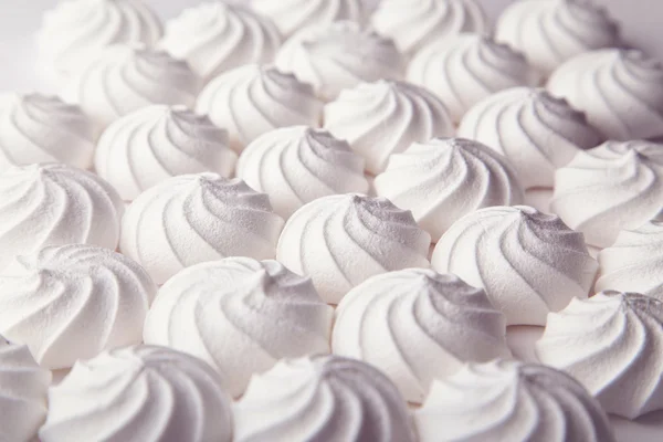Bolo de merengue branco — Fotografia de Stock