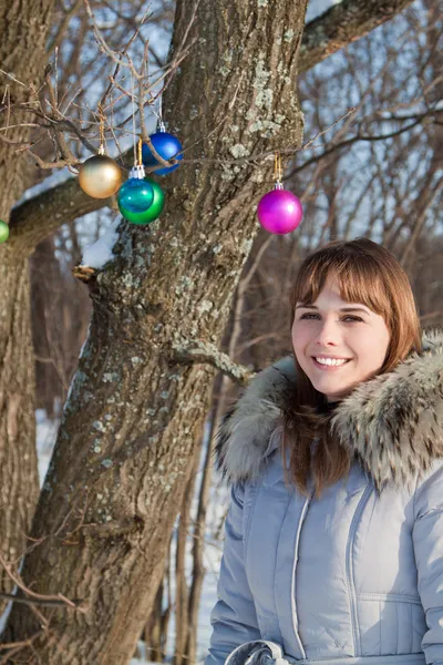 Girl in the park — Stock Photo, Image