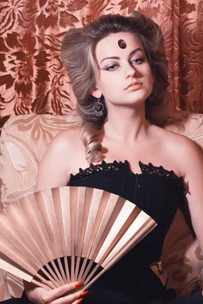 vintage tarzı portre