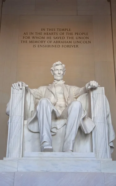 Abraham Lincoln escultura — Fotografia de Stock