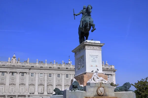 Monumento a Felipe IV — Foto de Stock