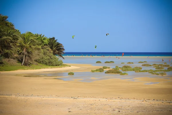 Kitesurfing — Stockfoto