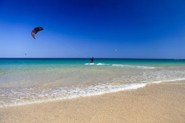 Vliegersurfen — Stockfoto