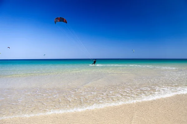 Vliegersurfen — Stockfoto