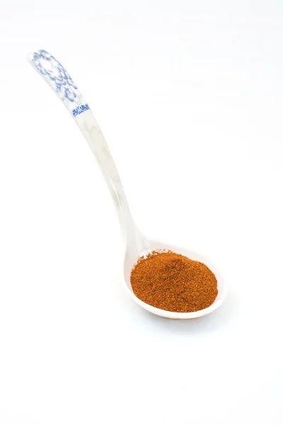 Spices ON spoon — Stock Photo, Image