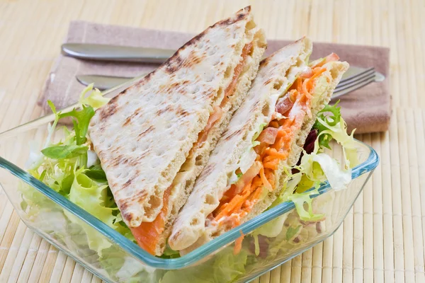 Groenten sandwich — Stockfoto