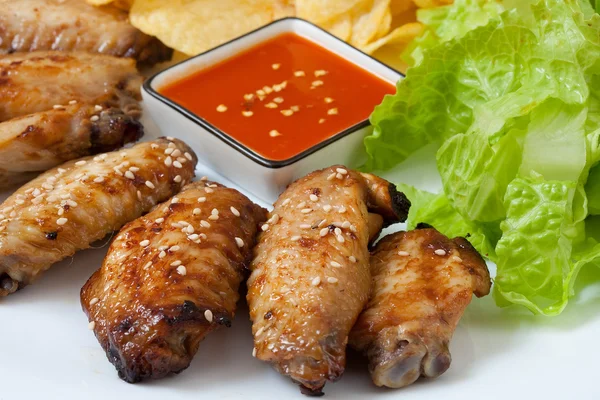 Chicken wings — Stock Photo, Image