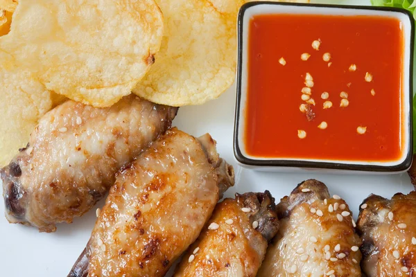 Chicken wings — Stock Photo, Image