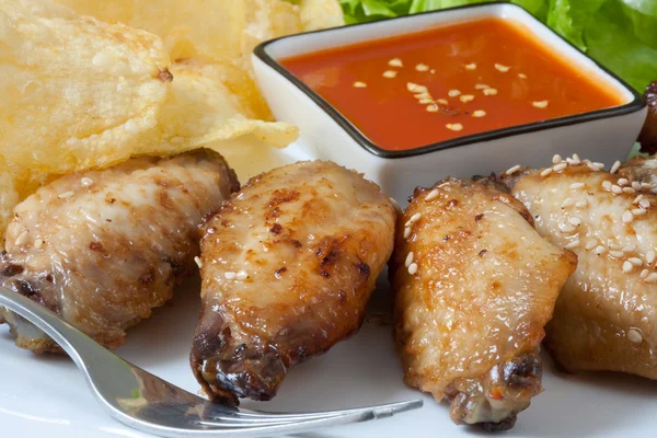 Chicken wings — Stock Photo, Image