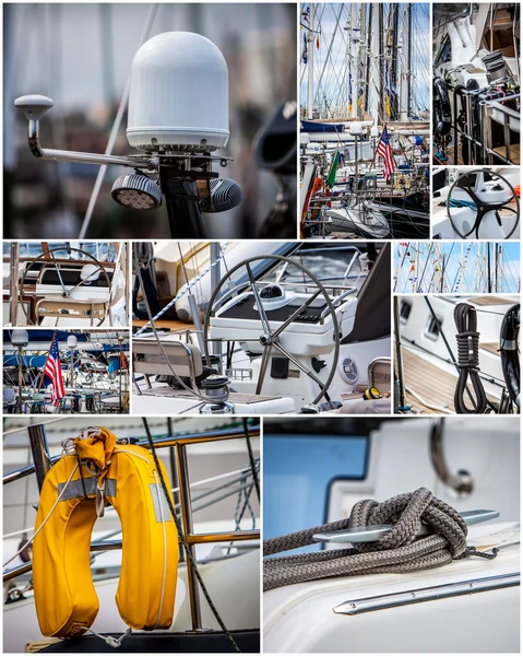 Nautical collage — Stock Photo, Image