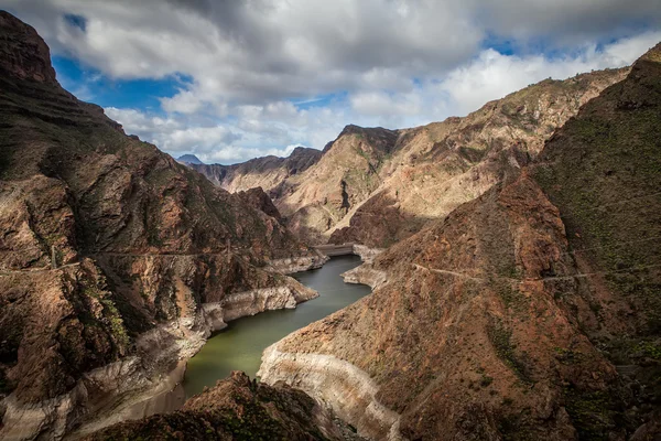 Dam in gran canaria — Stockfoto