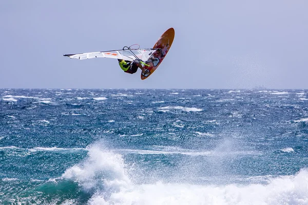 Windsurfing on Gran Canaria. — Stock Photo, Image