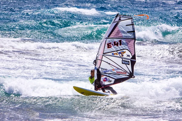 Windsurf a Gran Canaria . — Foto Stock