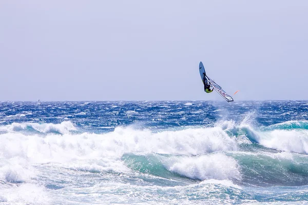 Windsurf em Gran Canaria . — Fotografia de Stock
