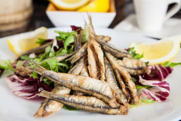 Pescado frito — Foto de Stock