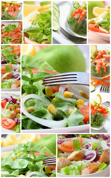 Green salad — Stock Photo, Image