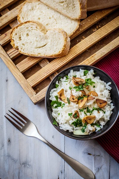 White rice — Stock Photo, Image