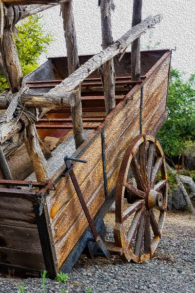 old wagon