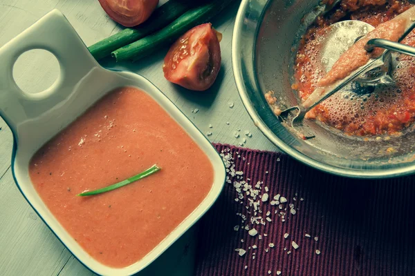 Tomato soup — Stock Photo, Image