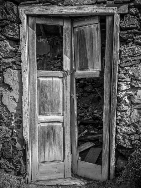 Old house door — Stock Photo, Image