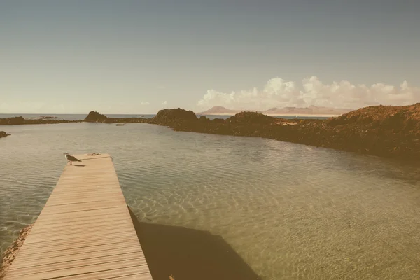 Island dock — Stock Photo, Image