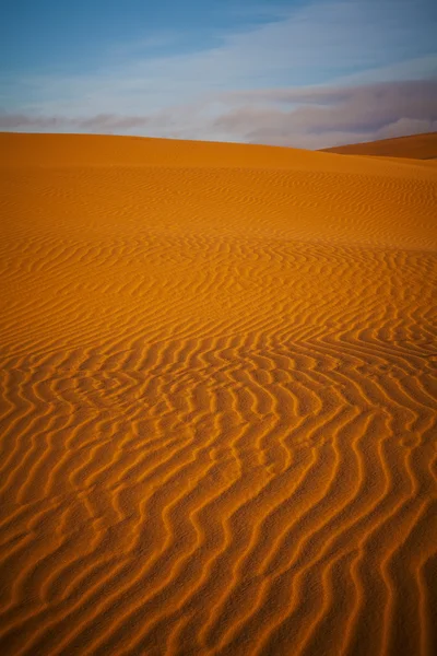 Wüste und Dünen — Stockfoto