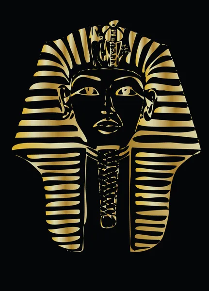 Złoty Faraon — Wektor stockowy